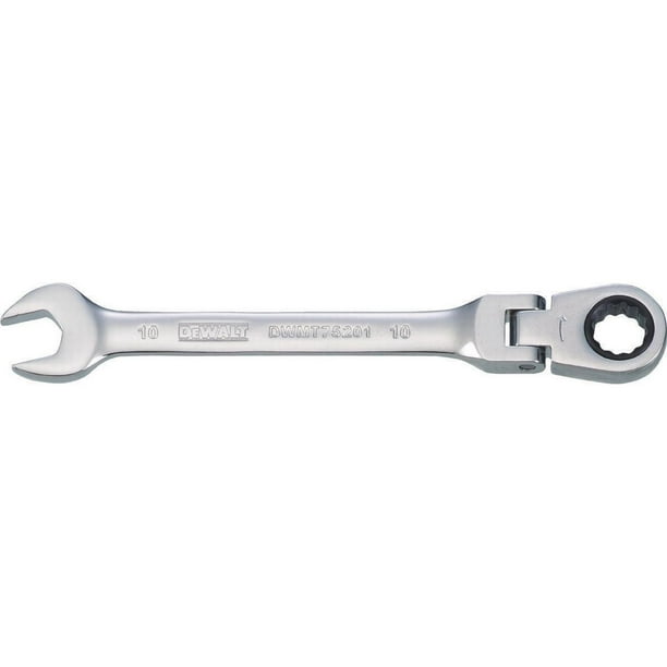 DEWALT DWMT75201OSP Flex Handle Ratcheting Comb Wrench 10MM DEWALT DWMT75201OSP Flex Handle Ratcheting Comb Wrench 10MM